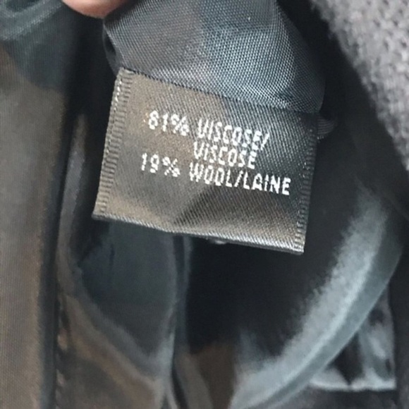 LAFAYETTE 148 NEW YORK Shawl Knit Blazer Black Size 2 - Picture 5 of 6